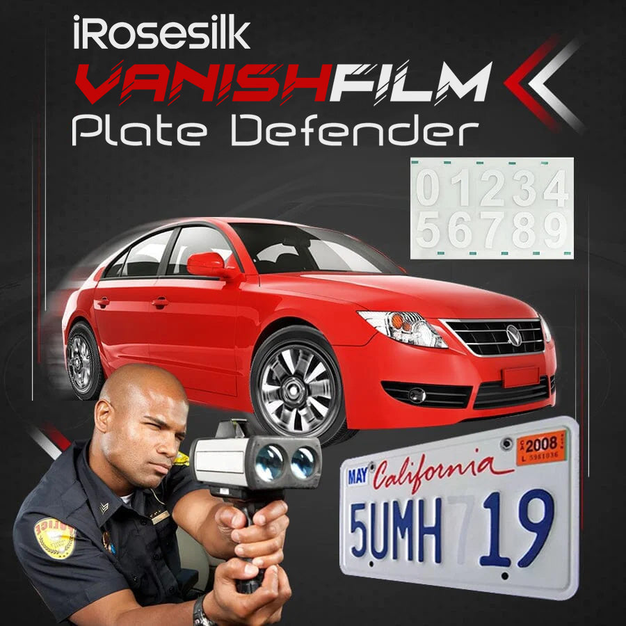iRosesilk™ ProX Invisible VanishFilm Plate Defender