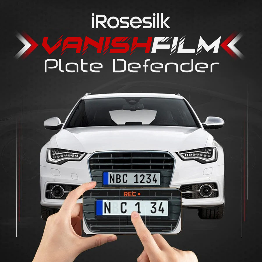 iRosesilk™ Invisible X VanishFilm Plate Defender
