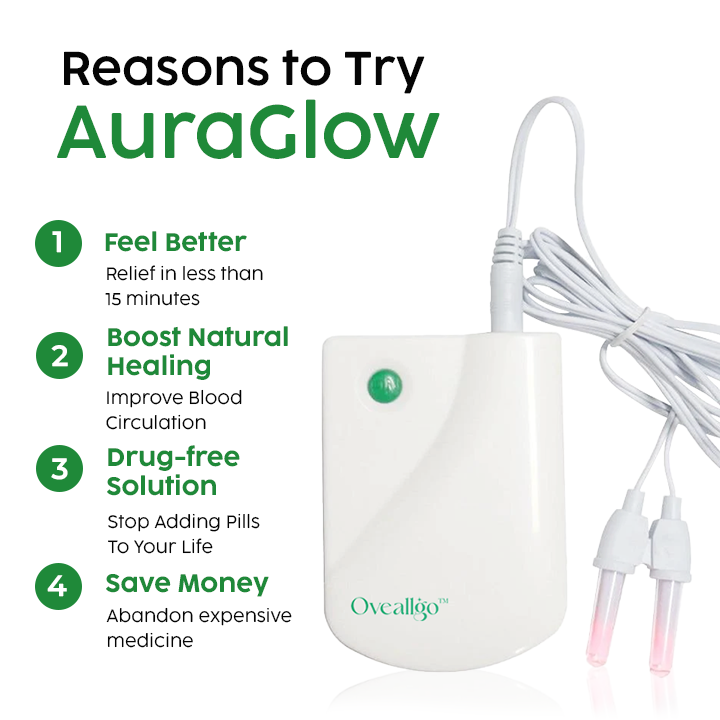 Oveallgo™ AuraGlow Profi Nasen-LED-Therapiegerät