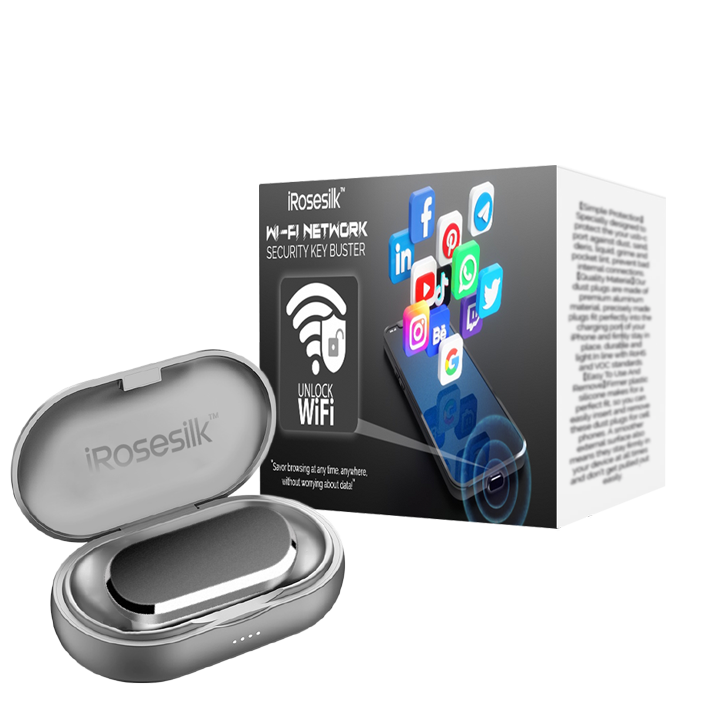 iRosesilk™ EasyEntry 5G Wi-Fi-Netzwerksicherheits-Key Buster