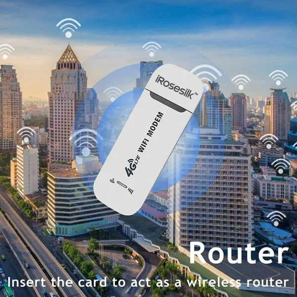 iRosesilk™ MAXIMA LTE Router Draadloze USB mobiele breedbandadapter