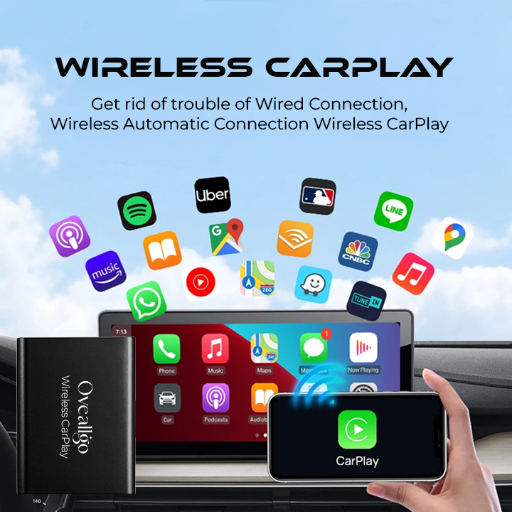 Oveallgo™ 5G Smartes Kabelloses CarPlay für Autos
