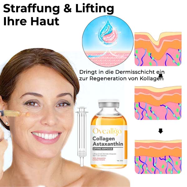 Oveallgo™ FirmTox Ultimativ Collagen Astaxanthin Lifting-Ampulle