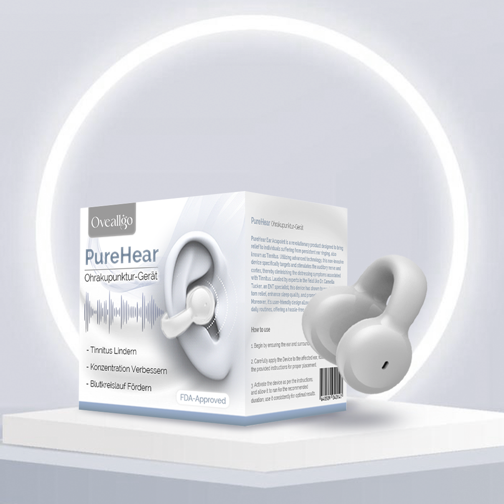 Oveallgo™ PureHear CLEAR Ohrakupunktur-Gerät