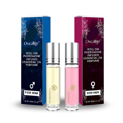 Oveallgo™ Schönheitsfleck Roll-on-Parfüm mit ätherischen Ölen und Pheromonen
