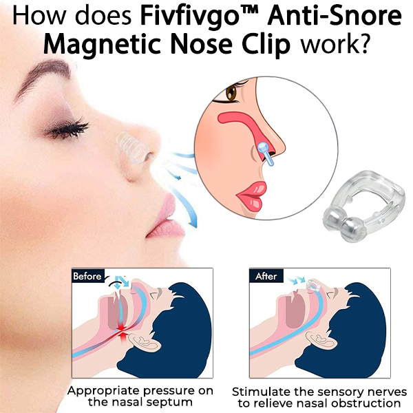 Oveallgo™ Anti-Schnarch Magnetische Nasenklemme