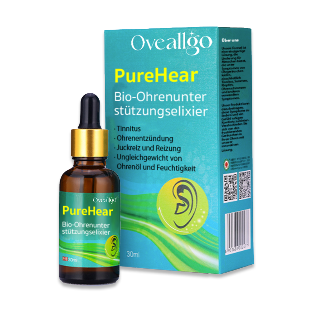 Oveallgo™ PureHear X Bio-Ohrenunterstützungselixier