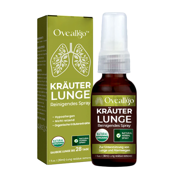 Oveallgo™ BreatheWell Herb Natürliches Kräuterspray für Lungen- und Atemwegsunterstützung