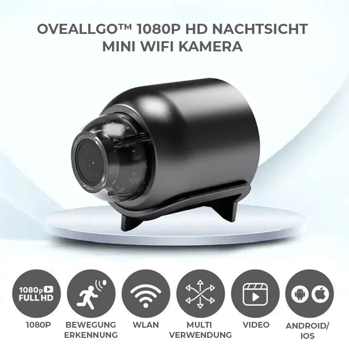 Oveallgo™ 1080P HD Intelligenz Nachtsicht Mini WIFI Kamera