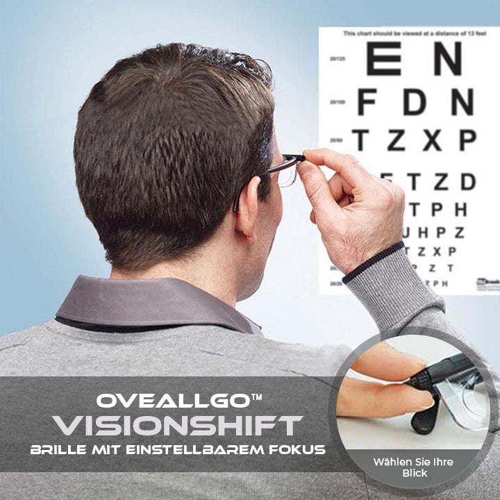 Oveallgo™ VisionShift Präzisionslesebrille mit einstellbarem Fokus