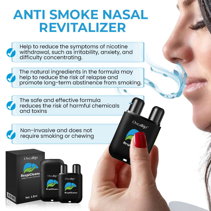 Oveallgo™ RespiCleanse Herbal Nasal Revitalizer