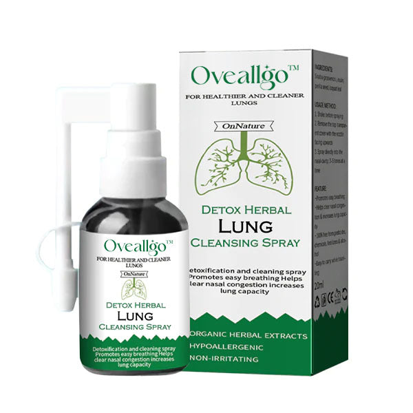 Oveallgo™ PRO Detox Kräuter-Lungenreinigungsspray