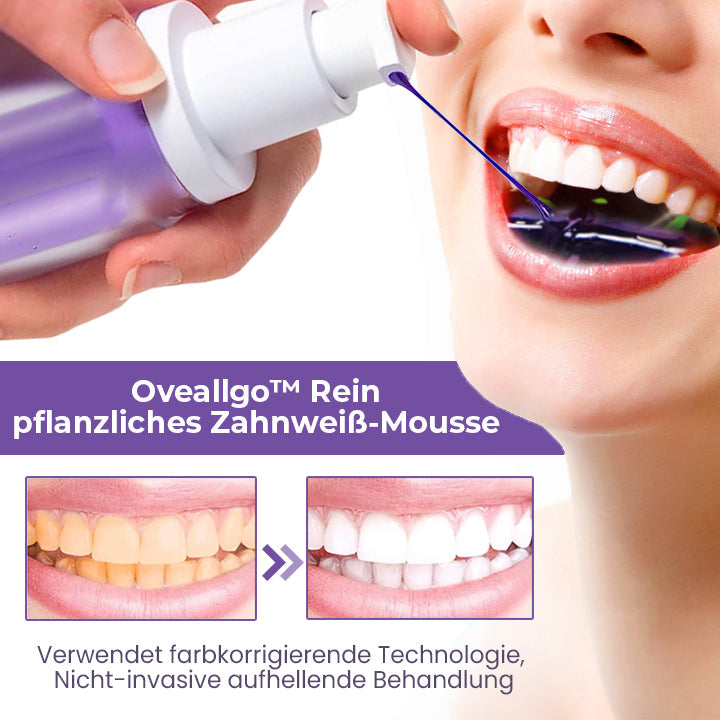 Oveallgo™ EX Rein pflanzliches Zahnweiß-Mousse