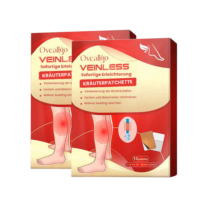 Oveallgo™ VeinLess Kräuterpflaster mit sofortiger Linderung