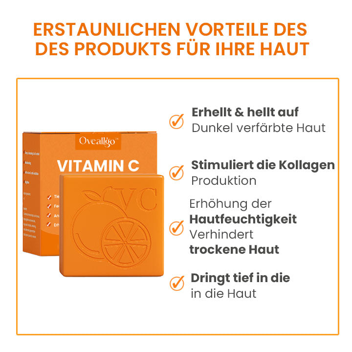 Oveallgo™ Vitamin C X aufhellende Seife
