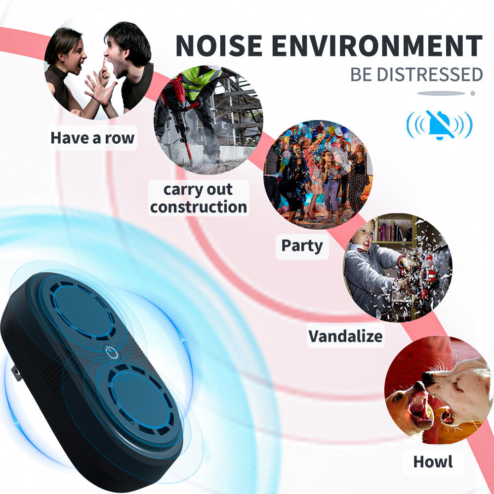 iRosesilk™ Sonic Noise Reduction-geluidsisolator - GEMAAKT IN DE VS
