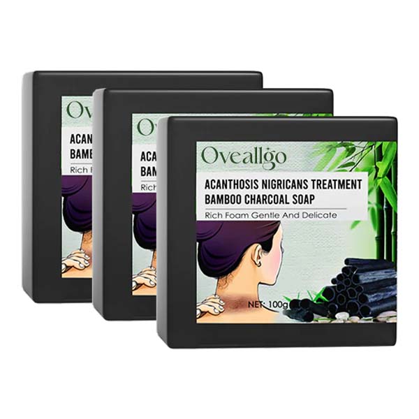 Oveallgo™ Acanthosis Nigricans Behandlung Seife aus Bambuskohle