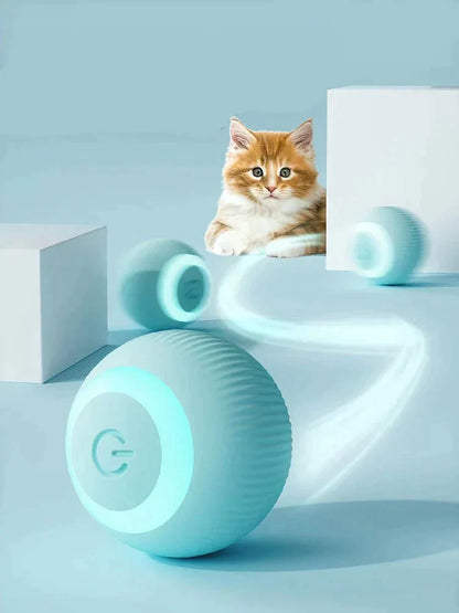 iRosesilk™ Interaktiver, leise rollender Ball für Haustiere