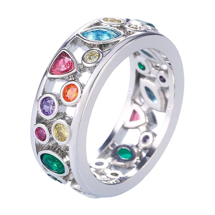 Oveallgo™ Enéas Elegante Kristall-Quarz Ring