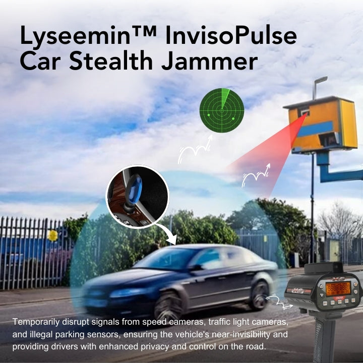 iRosesilk™ InvisoPulse Car Stealth-jammer