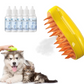 iRosesilk™ gepatenteerde exclusieve oplaadbare stoomborstel voor huisdieren