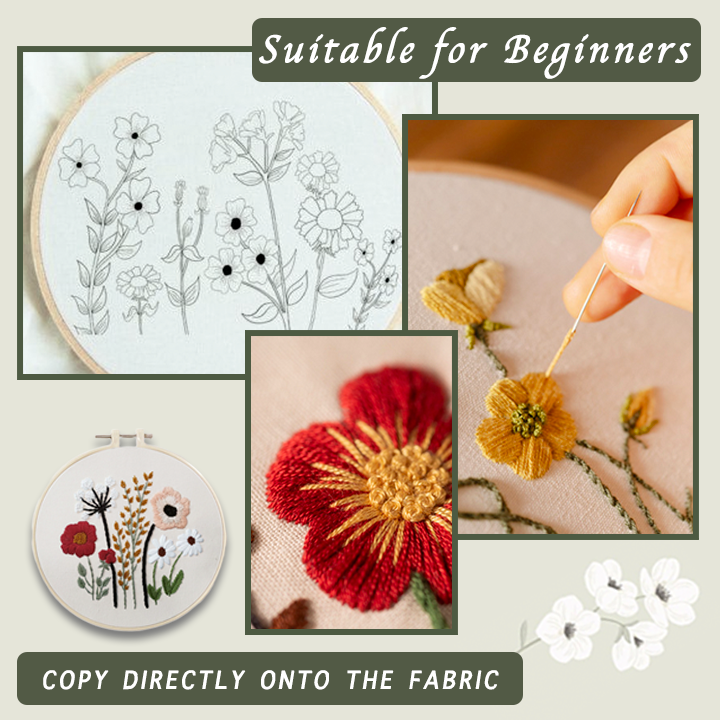 Oveallgo™ Floral Embroidery Expert Kit