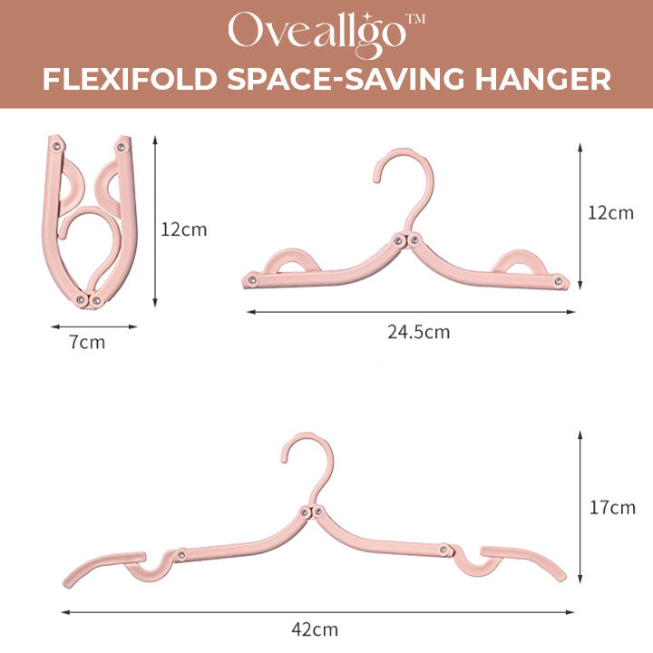 Oveallgo™ FlexiFold PRO Space-Saving Hanger