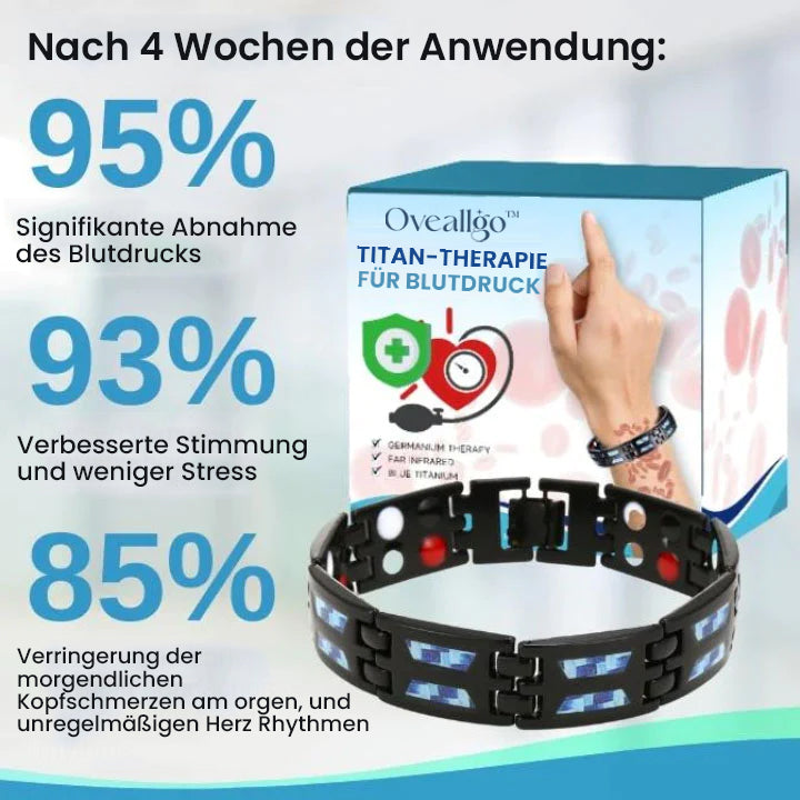 Oveallgo™ Titan-Therapie-Armband - für Blutdruck