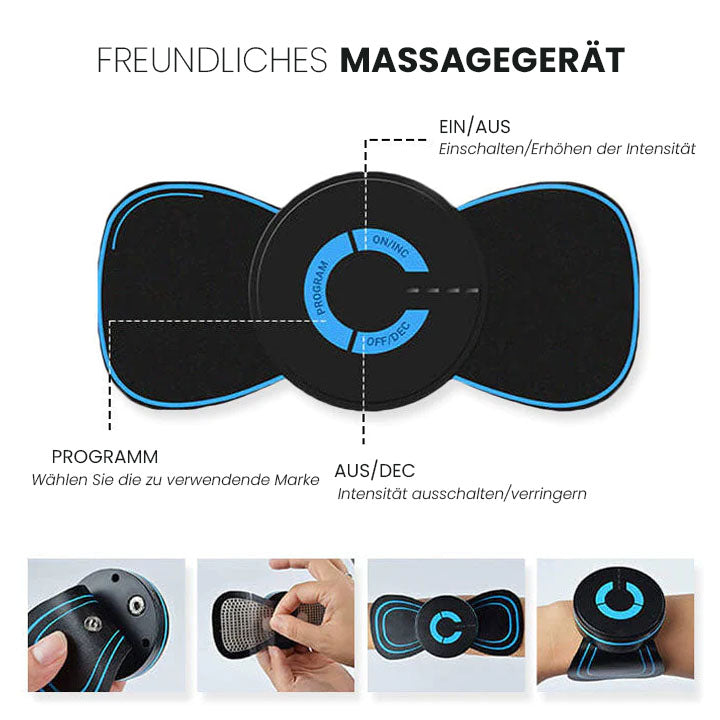 TechLife Profi Mikrostrom-Massagegerät Mini